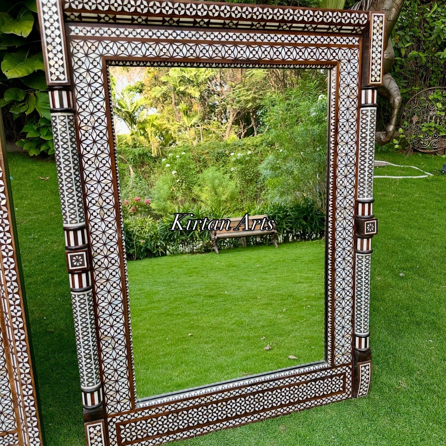 Mother of Pearl (MOP) Mirror Frame | 4x3 ft