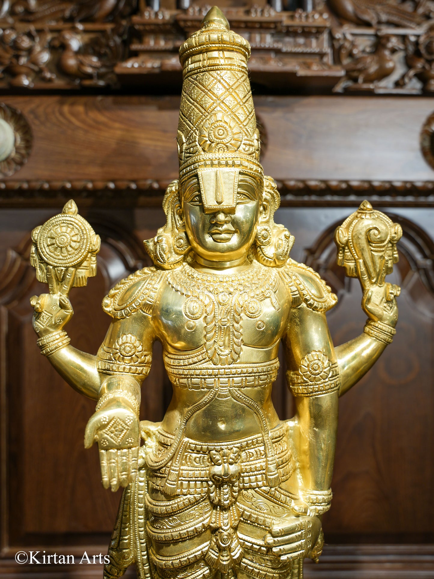 Lord Venkateswara Brass Idol