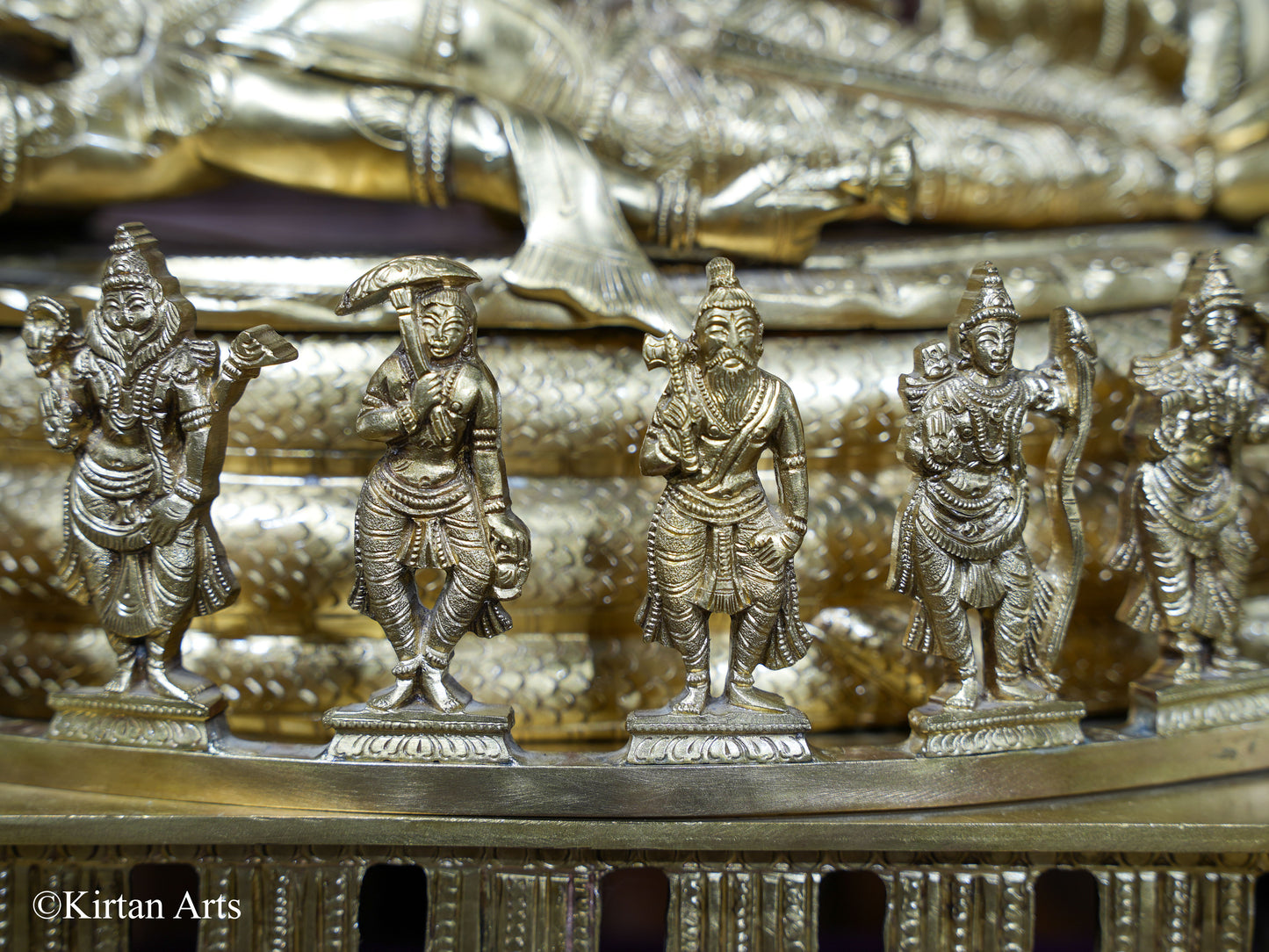 Lord Vishnu Bronze Statue