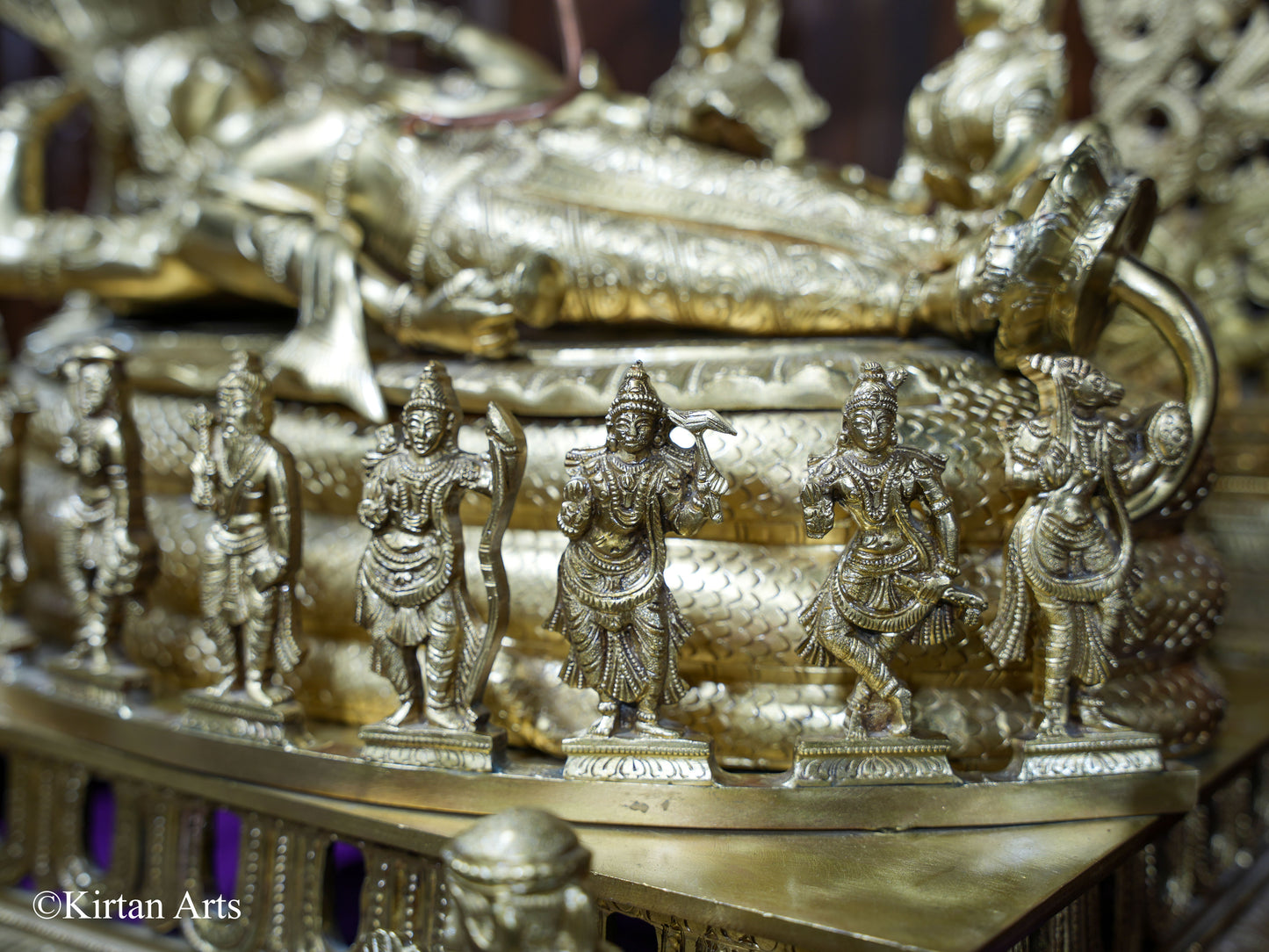 Lord Vishnu Bronze Statue