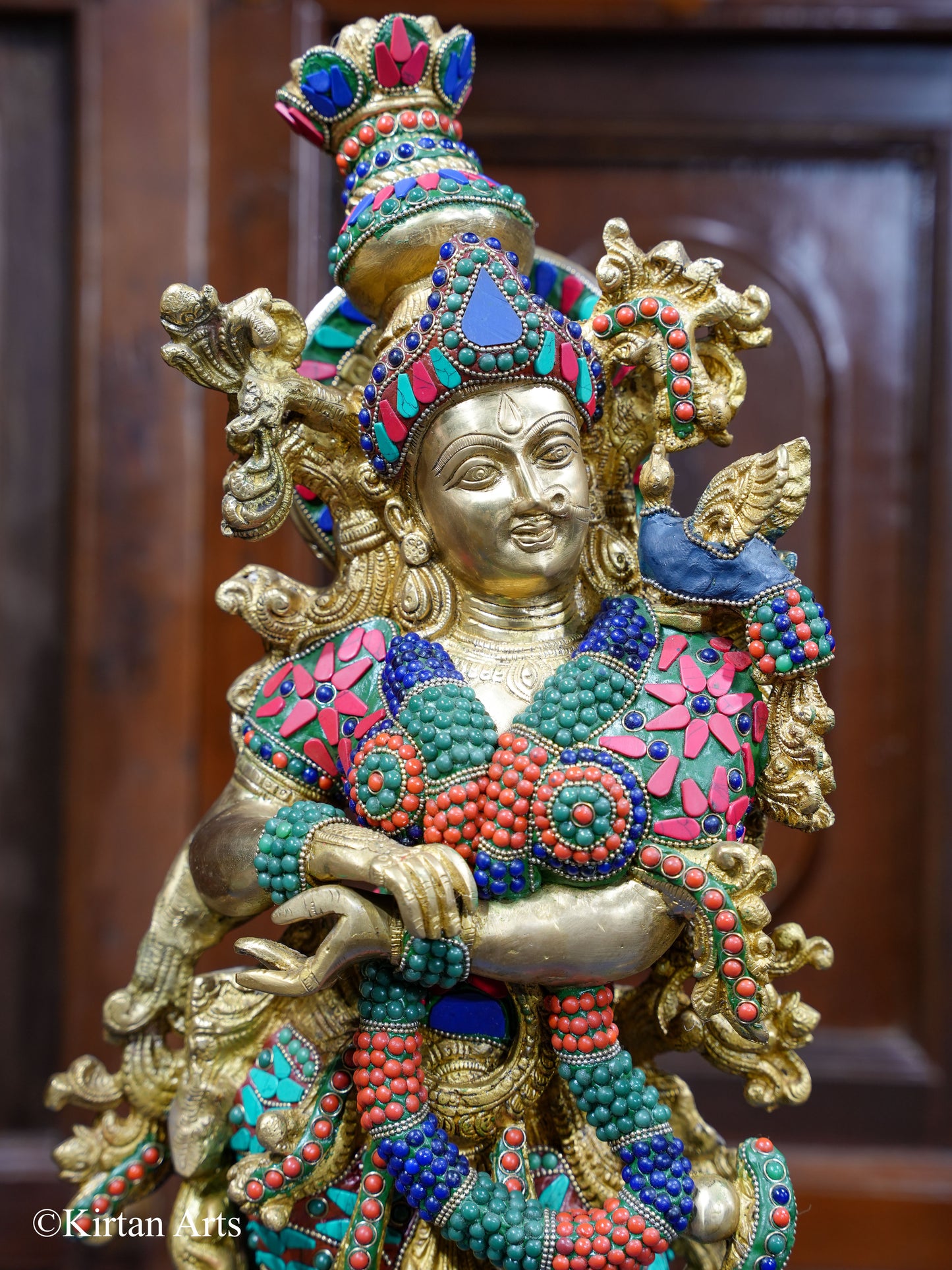 RadhaKrishna Superfine with Stonework 30"