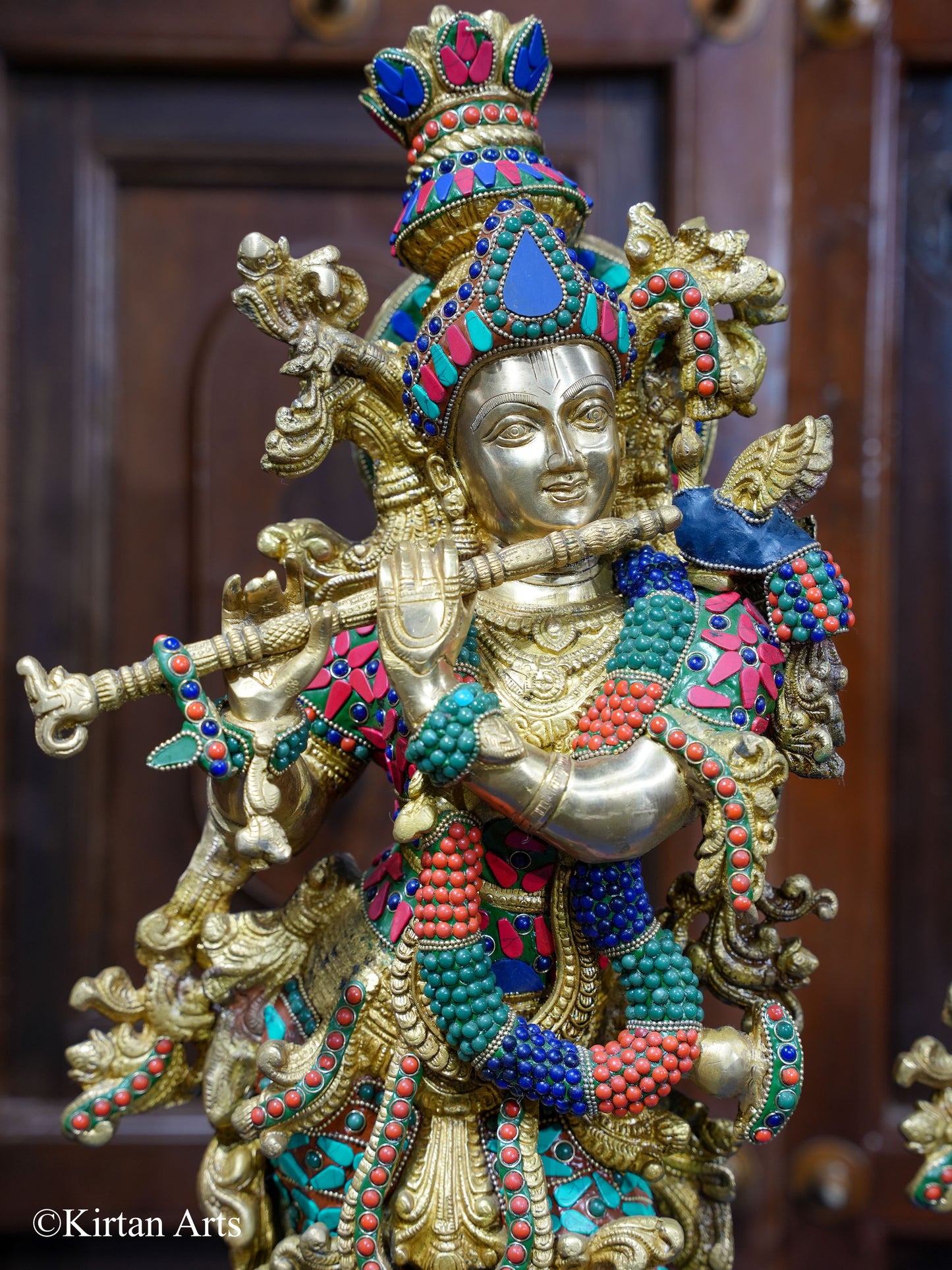 RadhaKrishna Superfine with Stonework 30"
