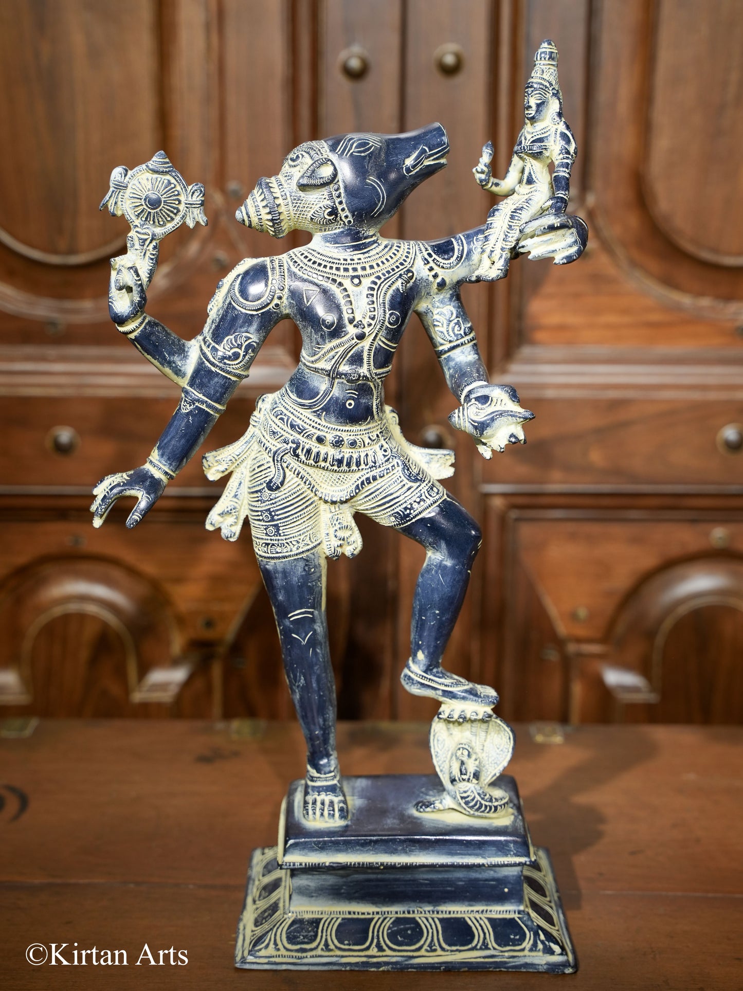 Varaha Avatar of Lord Vishnu with Bhudevi (Varaha Lakshmi) 18"