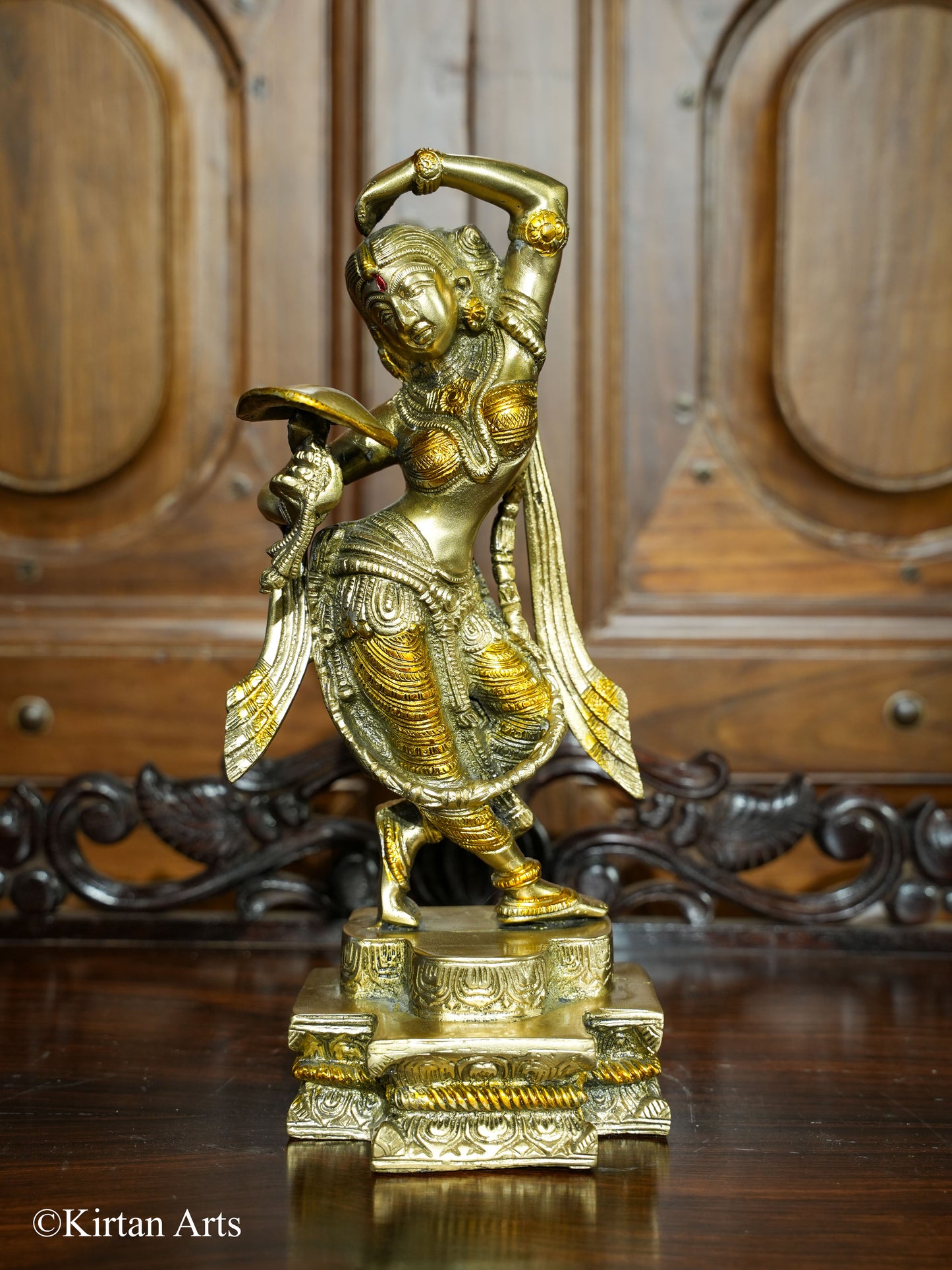 Brass Lady Decor Set