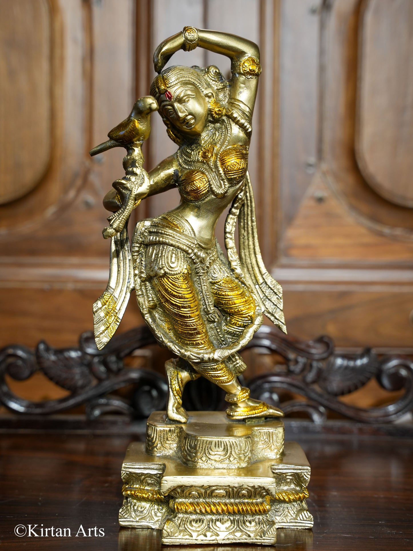 Brass Lady Decor Set