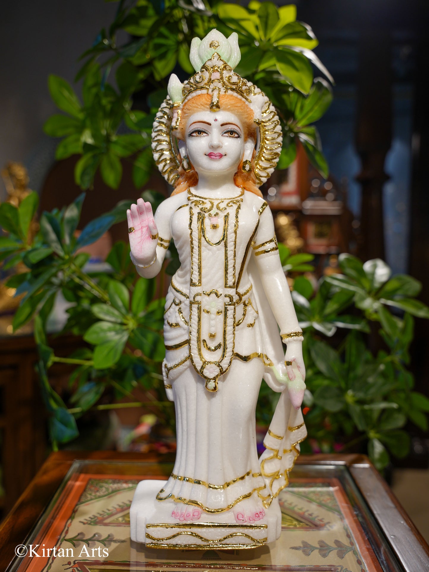 Marble RadhaKrishna 18"