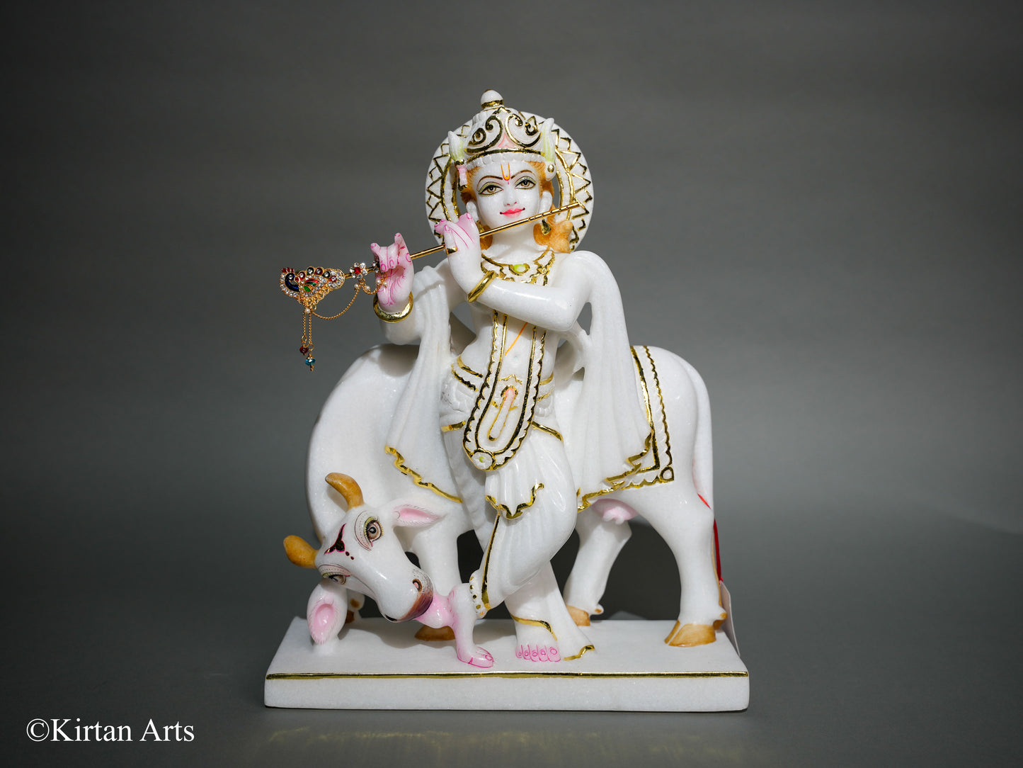 Marble Cow Krishna