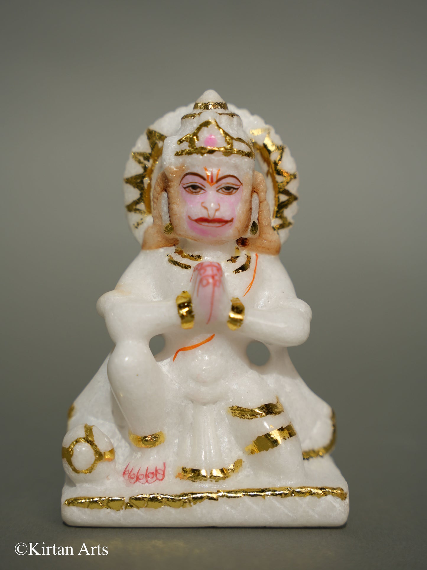 Marble Ram Darbar Set (4Pcs) 12"