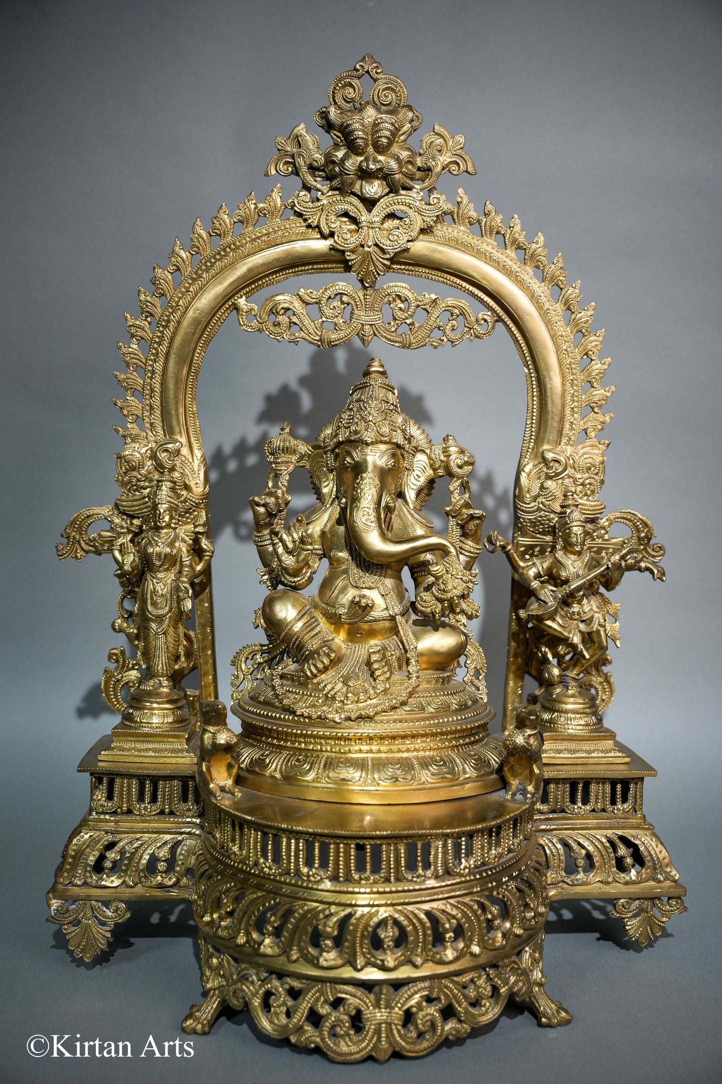 Bronze Lord Ganesha Sculpture