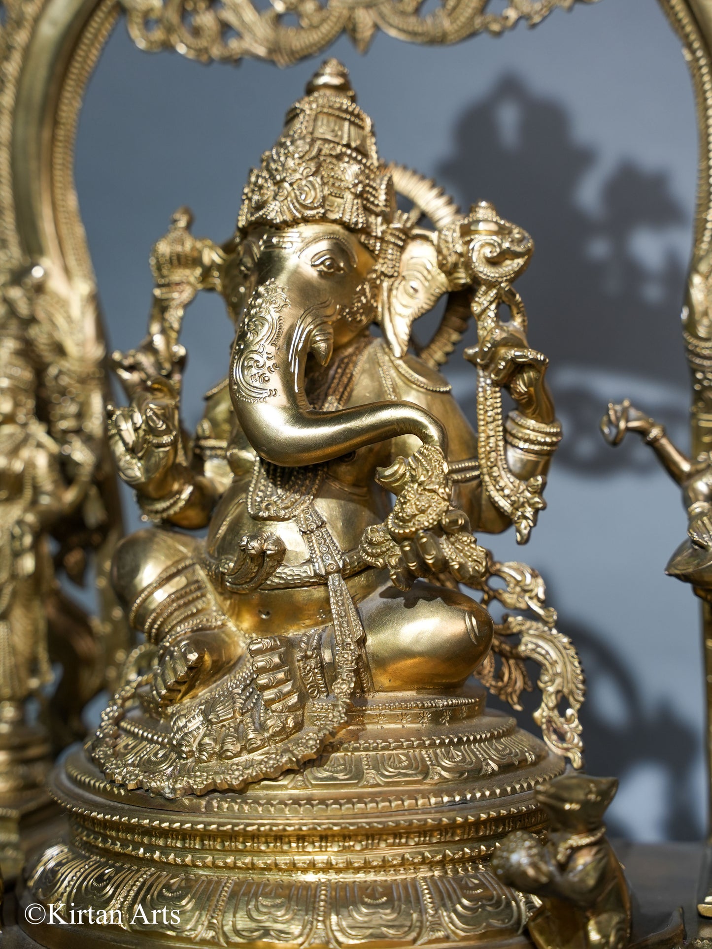Bronze Lord Ganesha Sculpture
