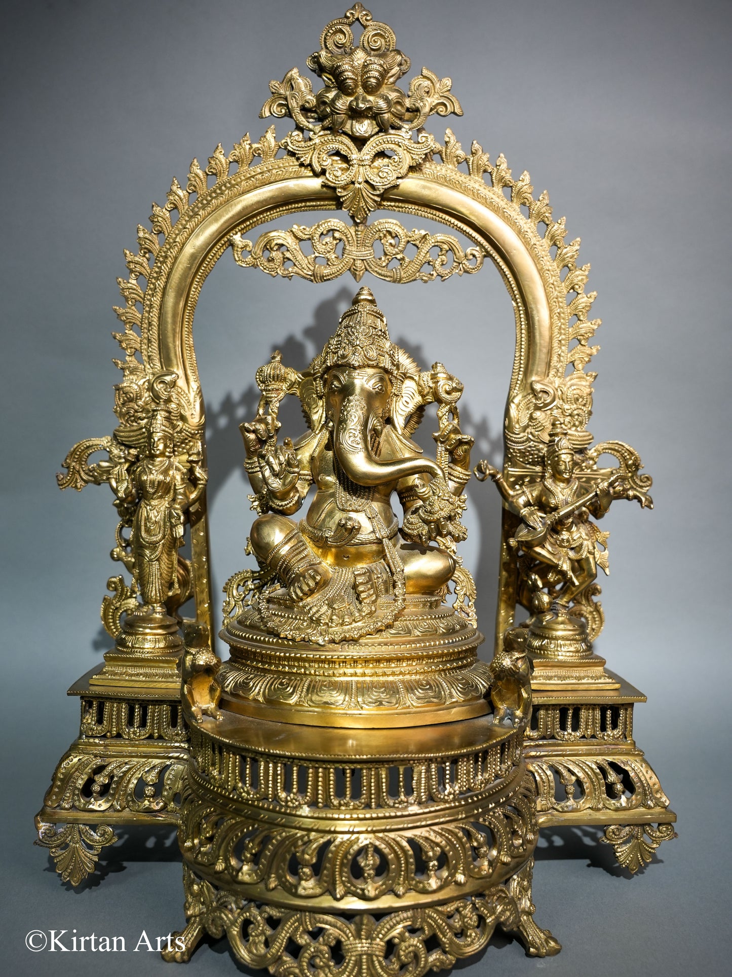 Bronze Lord Ganesha Sculpture