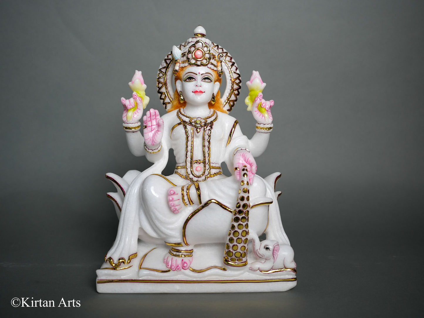 Marble Lakshmi Devi 12"