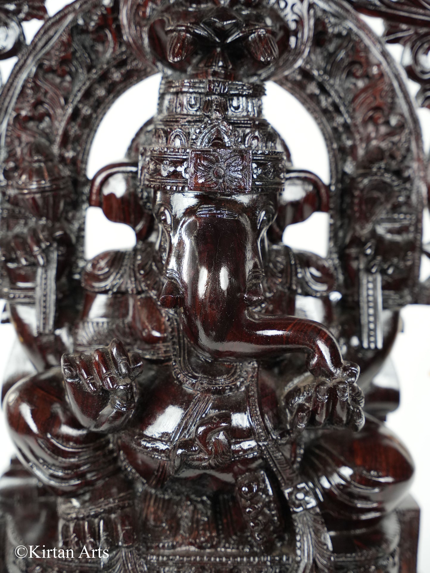 Lord Ganesha in Rosewood 28"