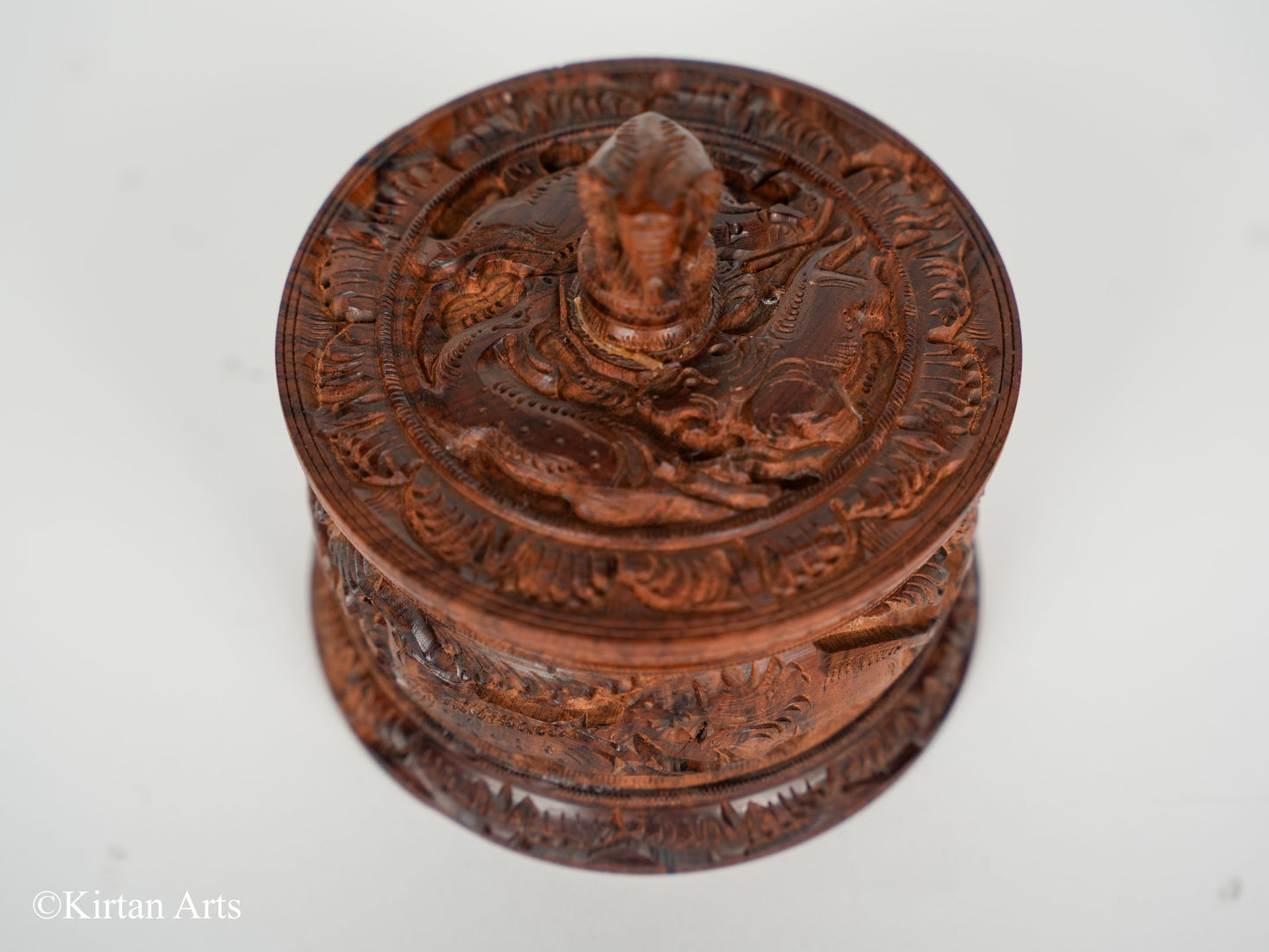 Rosewood Round Box