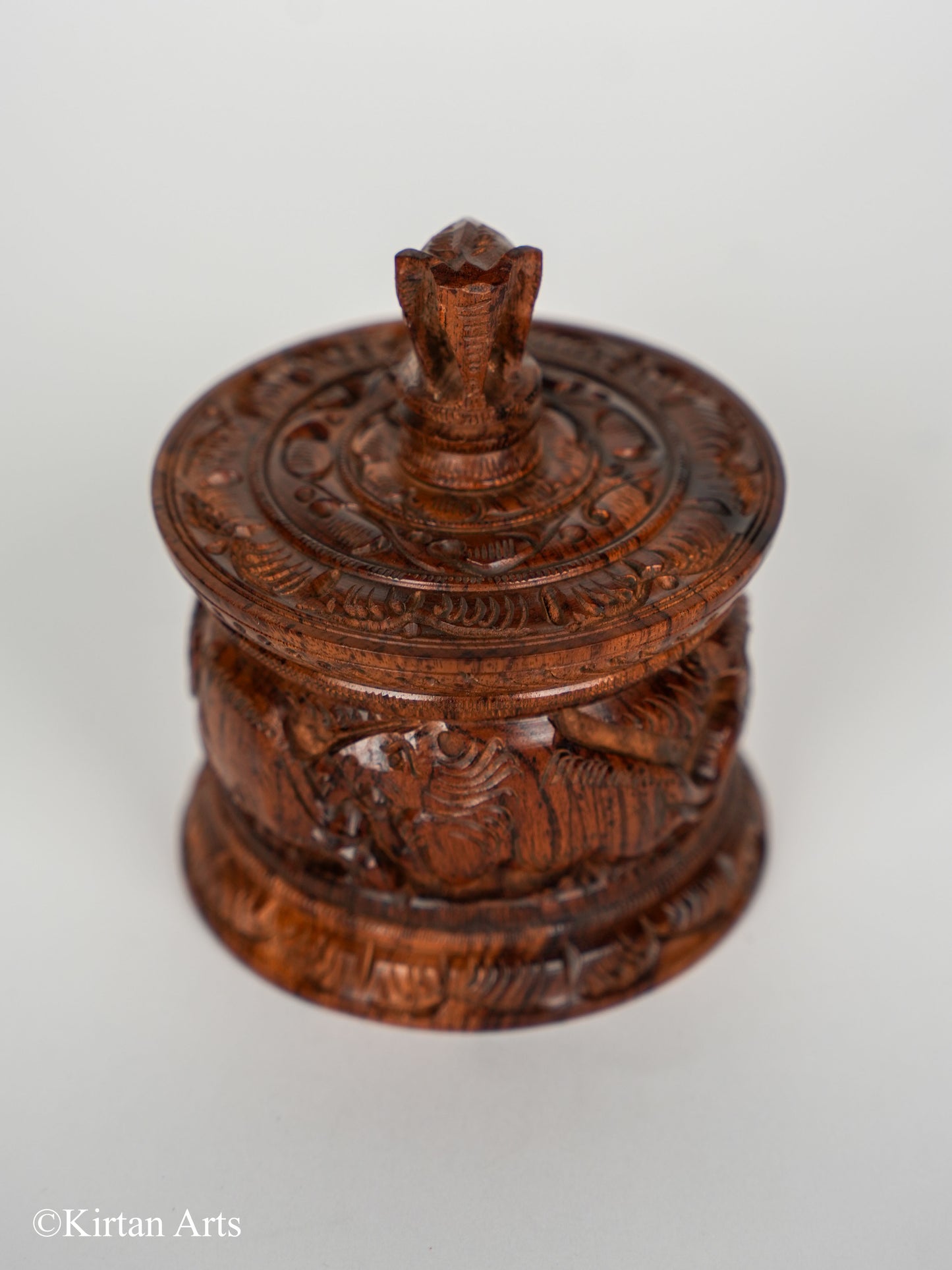 Rosewood Round Box