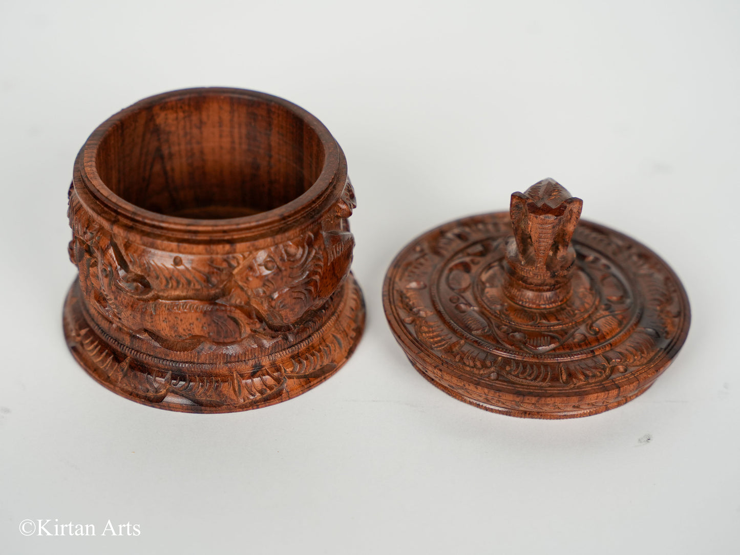 Rosewood Round Box