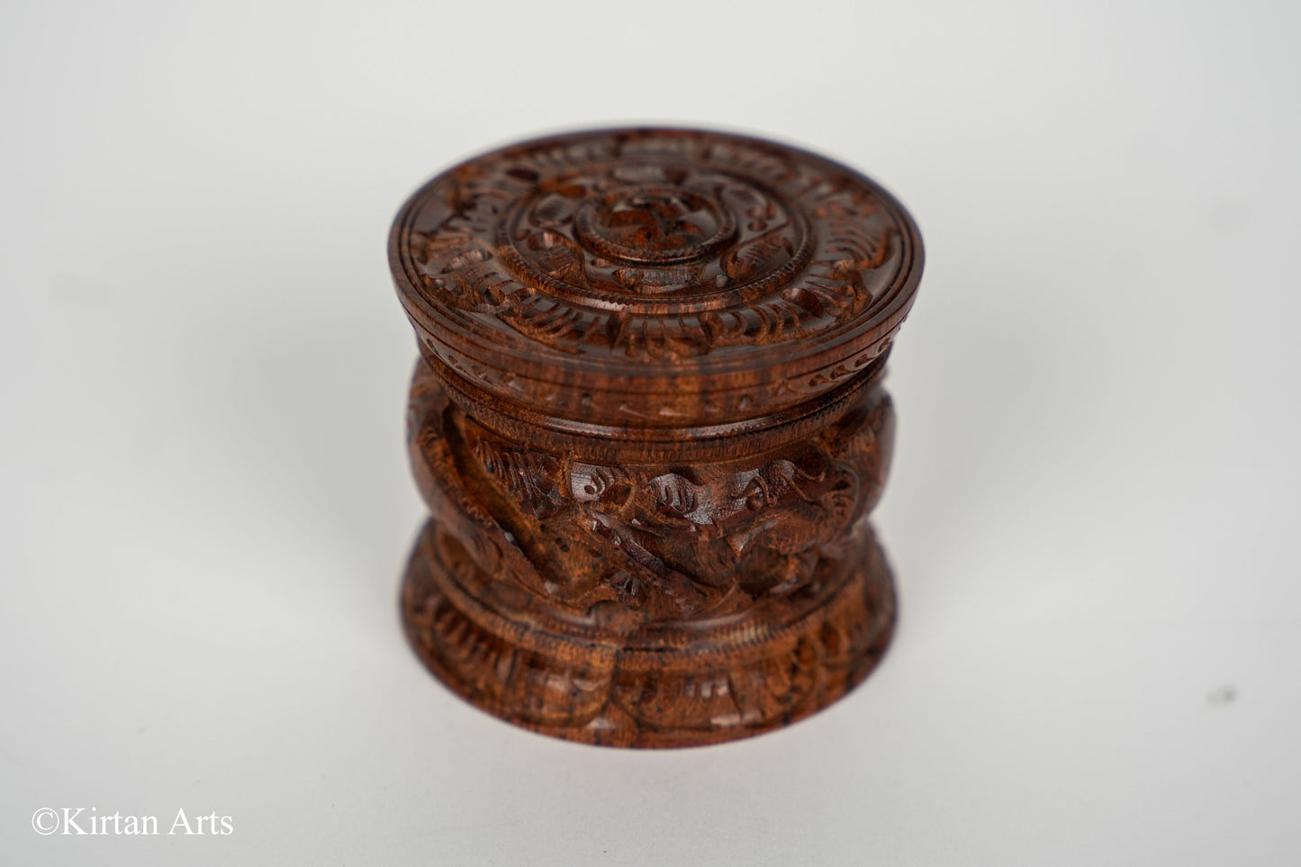 Rosewood Round Box
