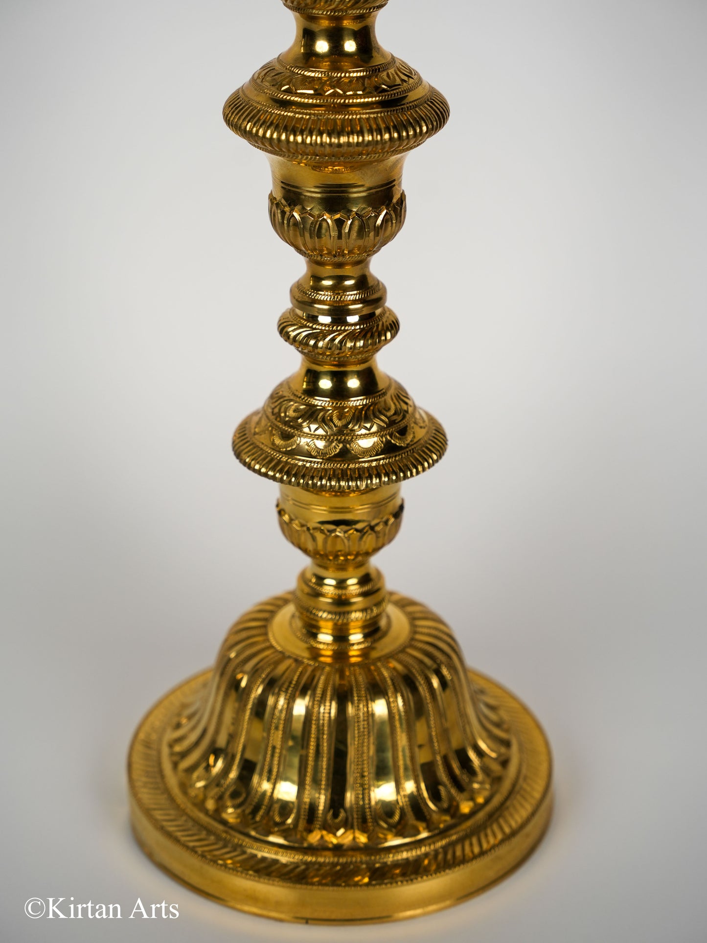 Bronze Lakshmi Lamp 29"