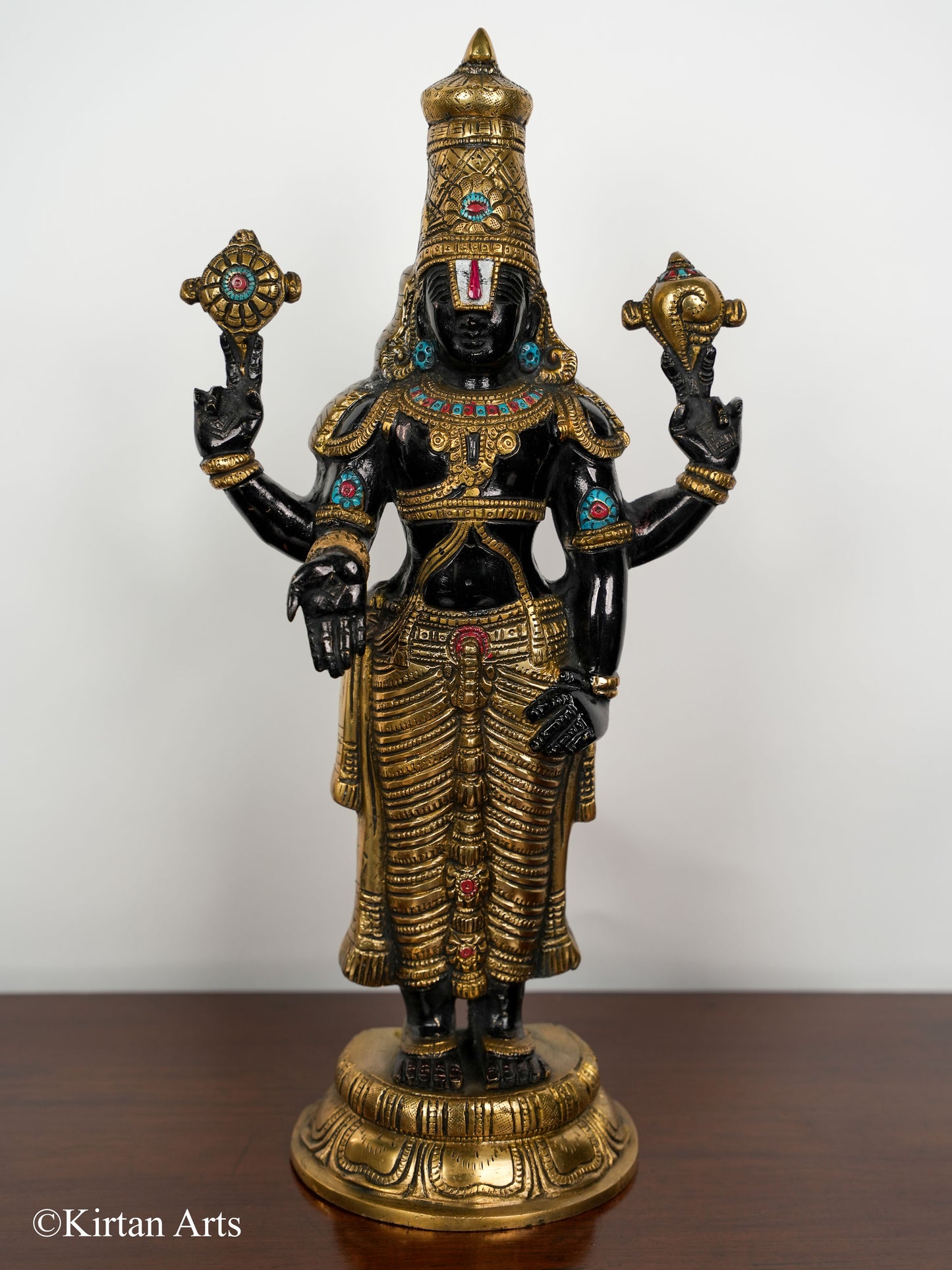 Brass Balaji Standing 17"
