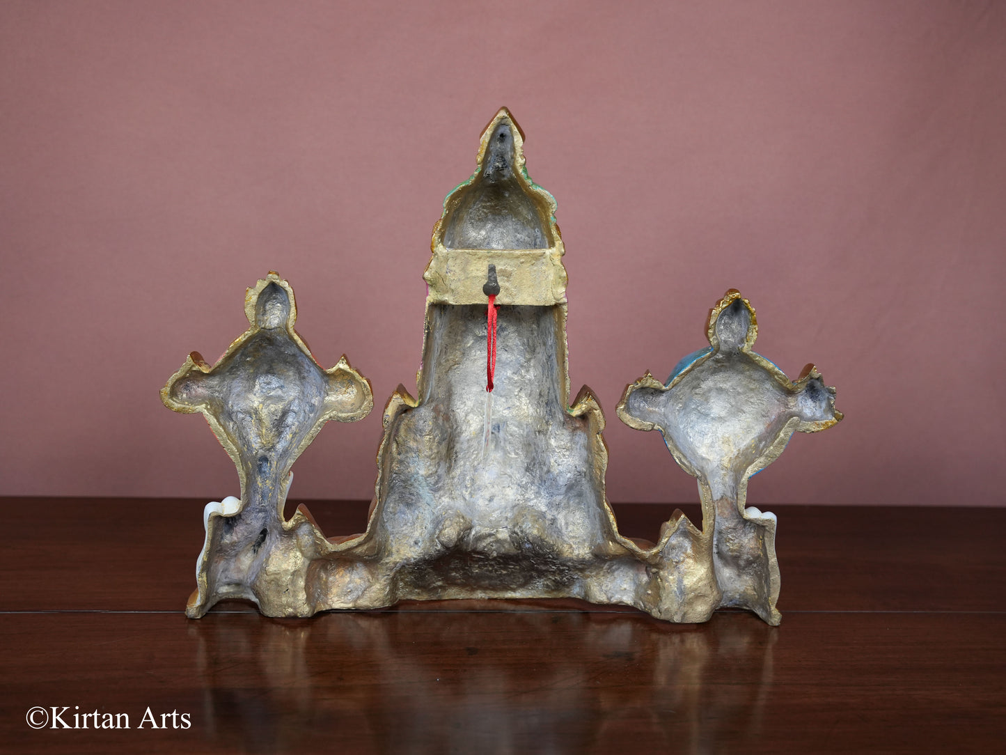 Brass Balaji Bust Multicolor 21"