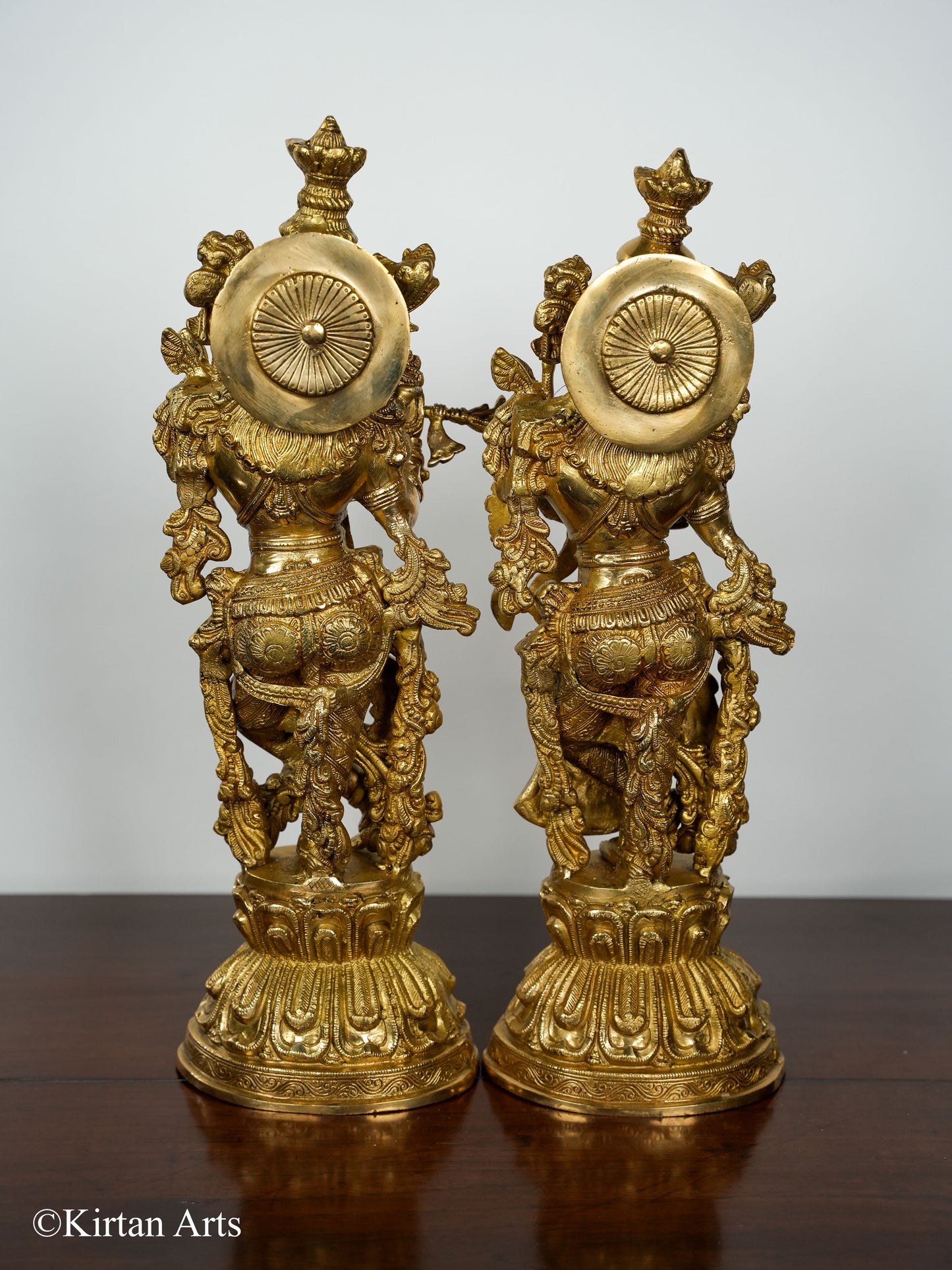 Brass RadhaKrishna Pair 20"