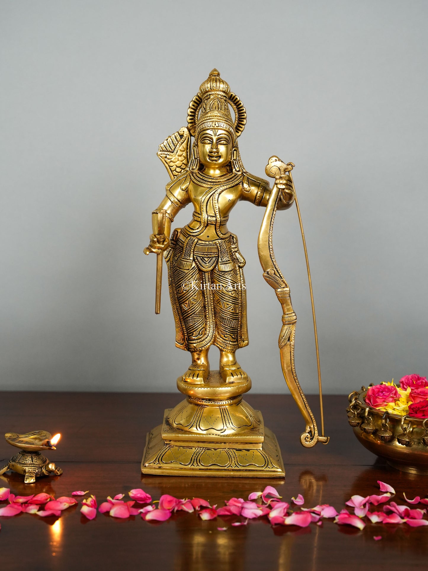 Brass Ram Darbar Set 18"