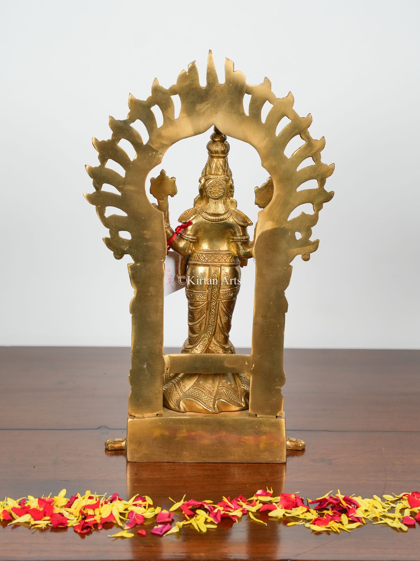 Brass Tirupati Balaji Statue on Tortoise 17"