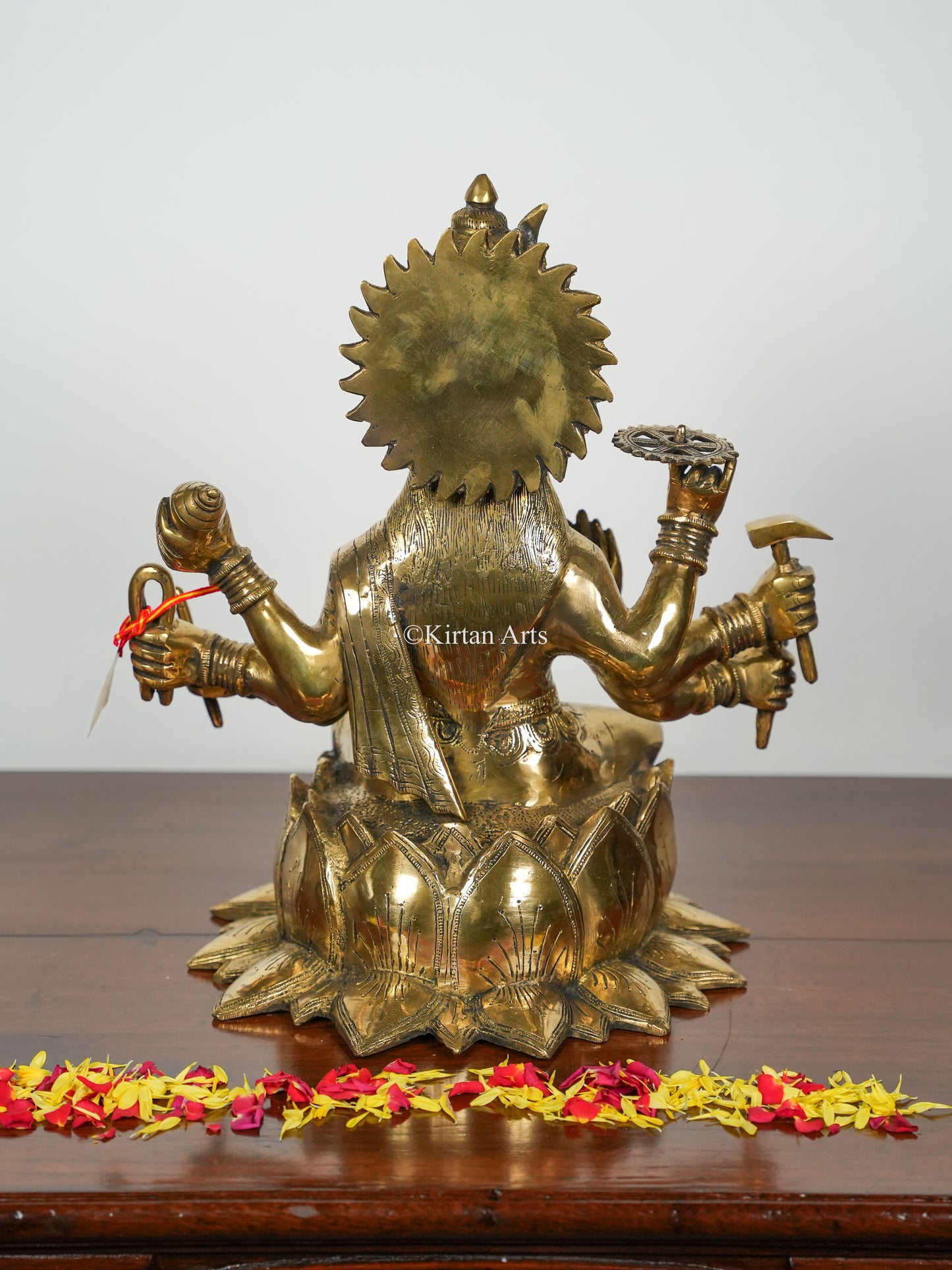 Brass Varahi Amman Idol | 16" | Antique Gold Finish