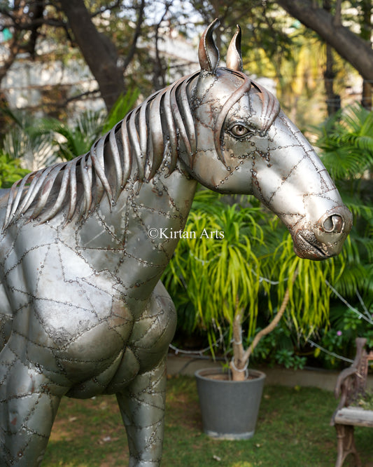 Life-sized Metal Horse | 79"