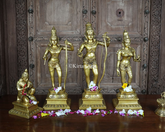 Brass Ramdarbar 4Pc Set | 22.5" | 26kg