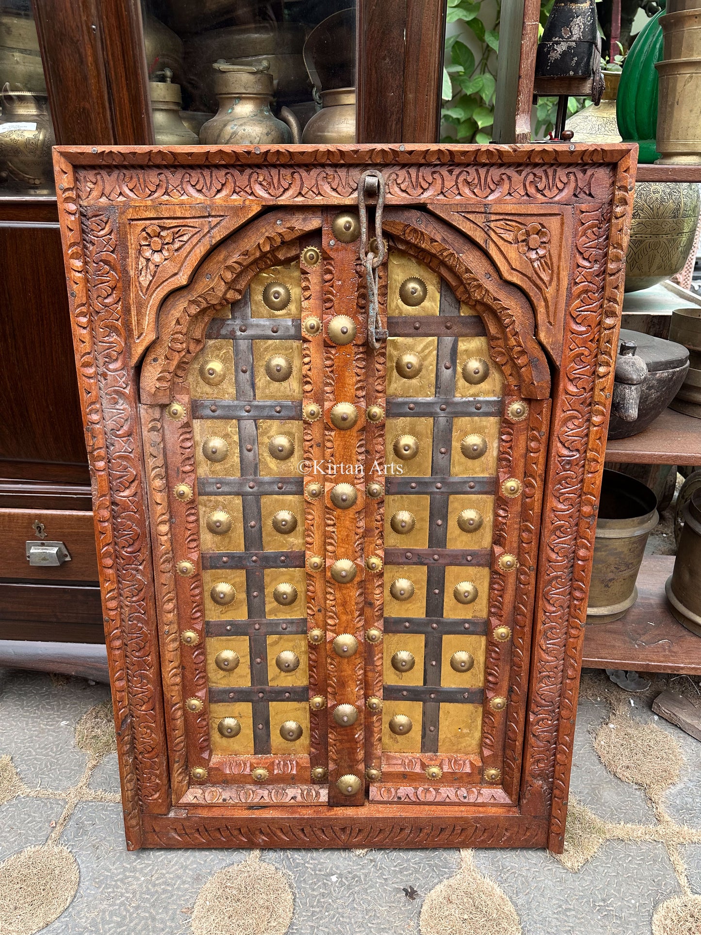 Wooden Jharoka Wall Hanging | 3x2 ft