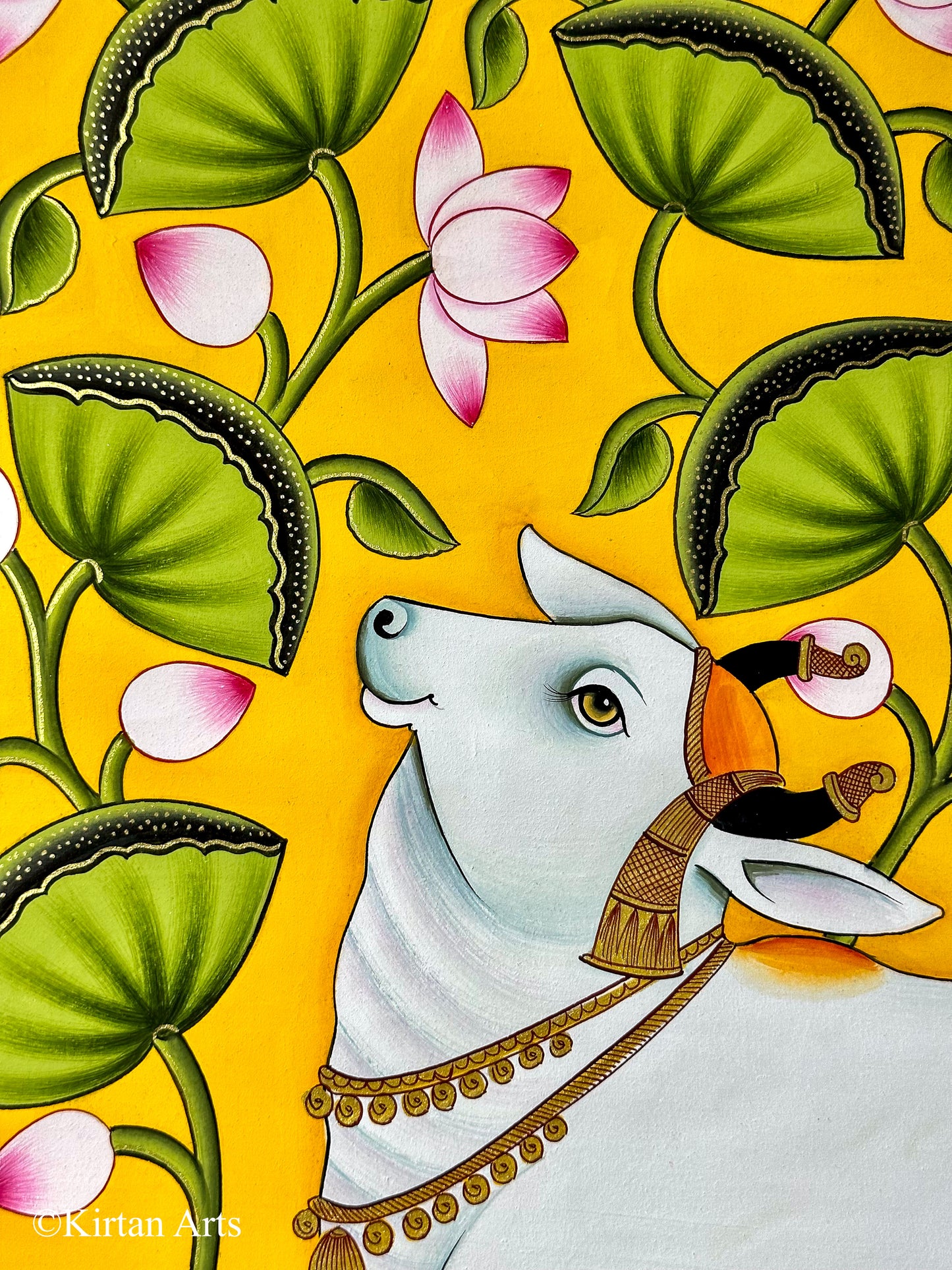 Pichwai Cow Art 11"x15"