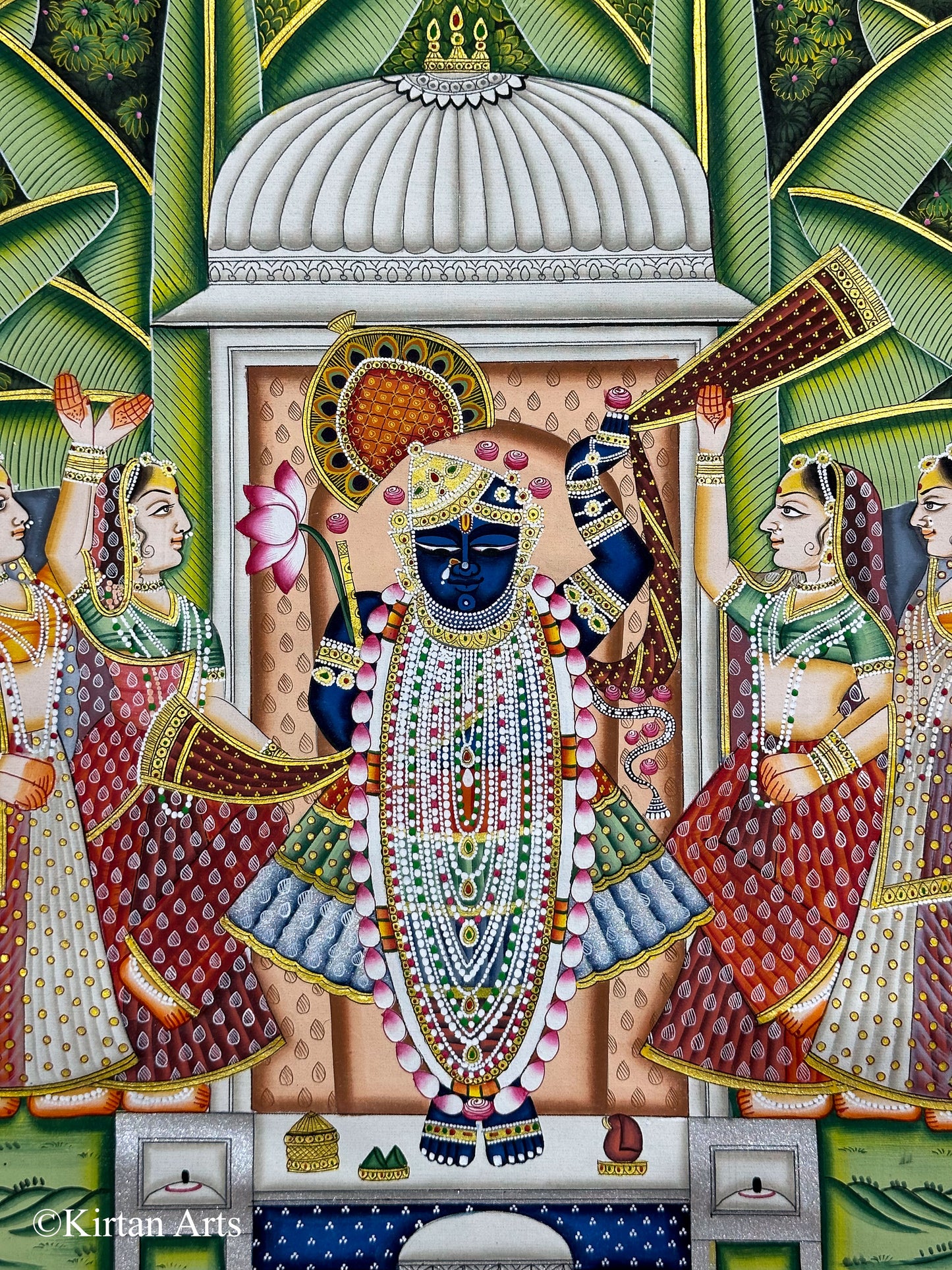 Sharad Purnima Pichwai Painting 32"x42"