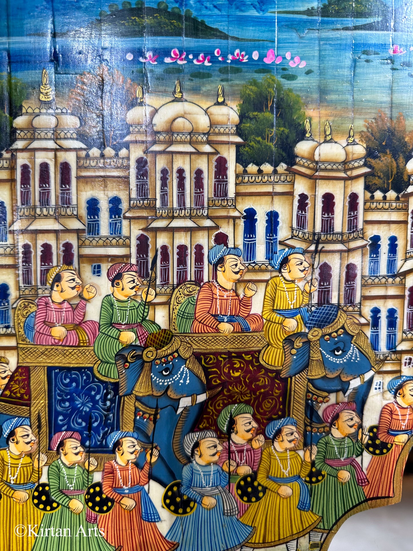 Mirror Frame with Miniature Art 36"