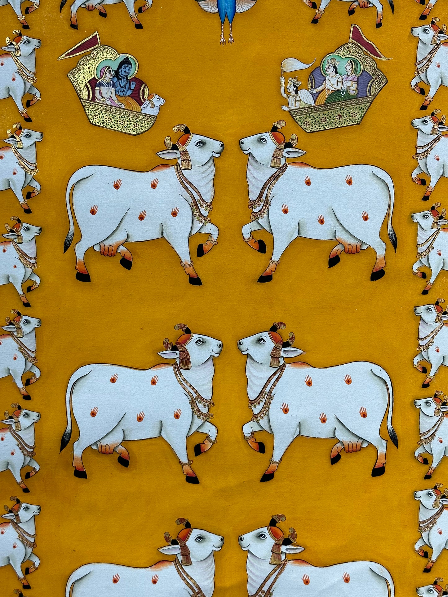 Cow Pichwai 18”x24”