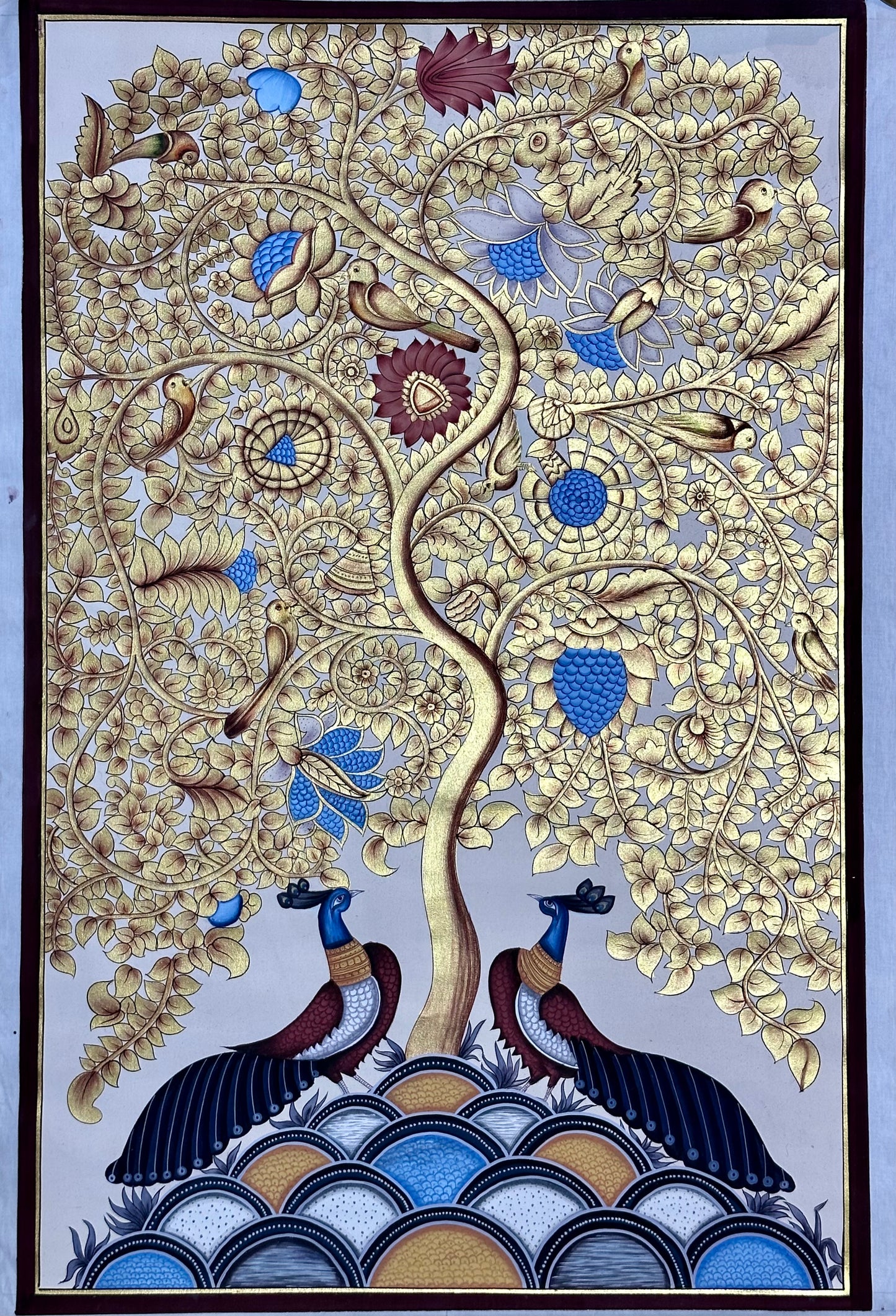 Tree of Life Painting Pichwai 2x3ft