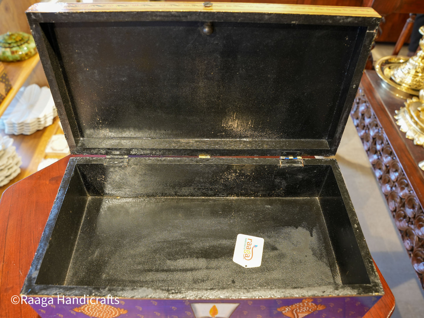 Handpainted Balaji Box 15x8