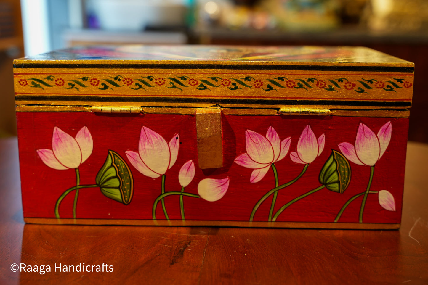 Handpainted Balaji Box 10x6
