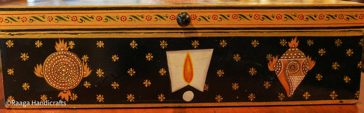 Handpainted Balaji Box 15x10