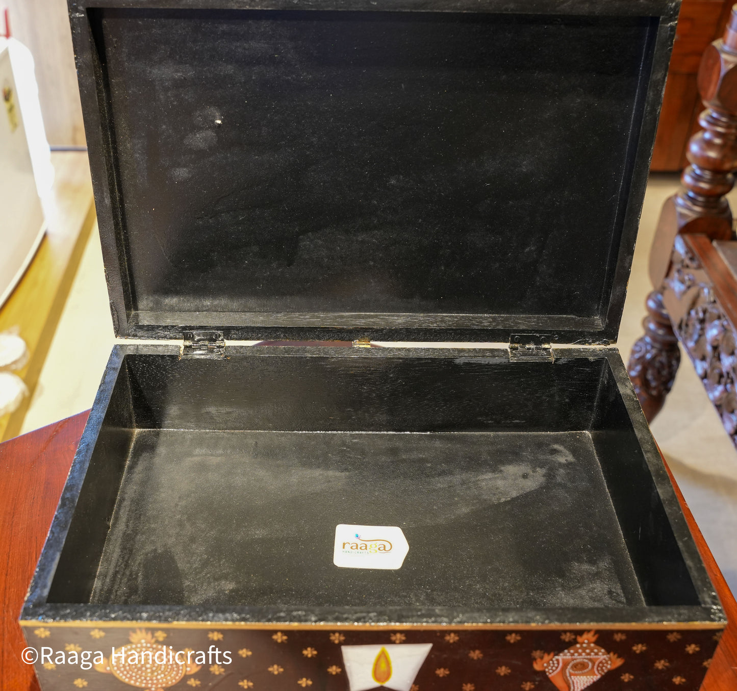 Handpainted Balaji Box 15x10