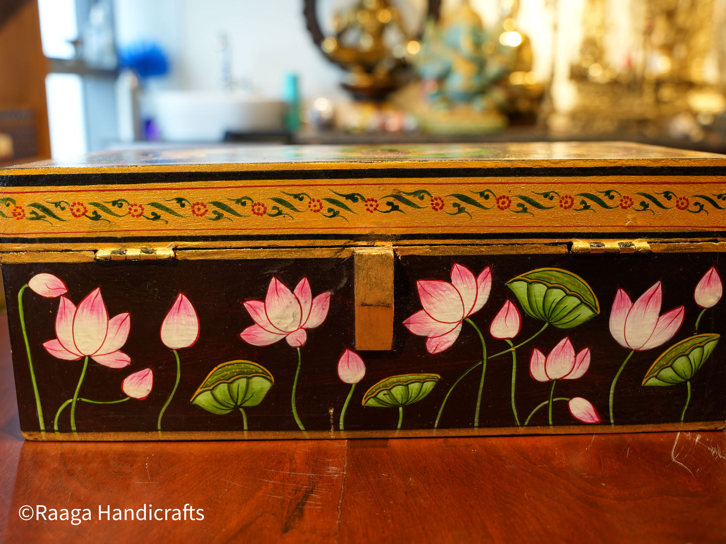Handpainted Balaji Box 12"x6"