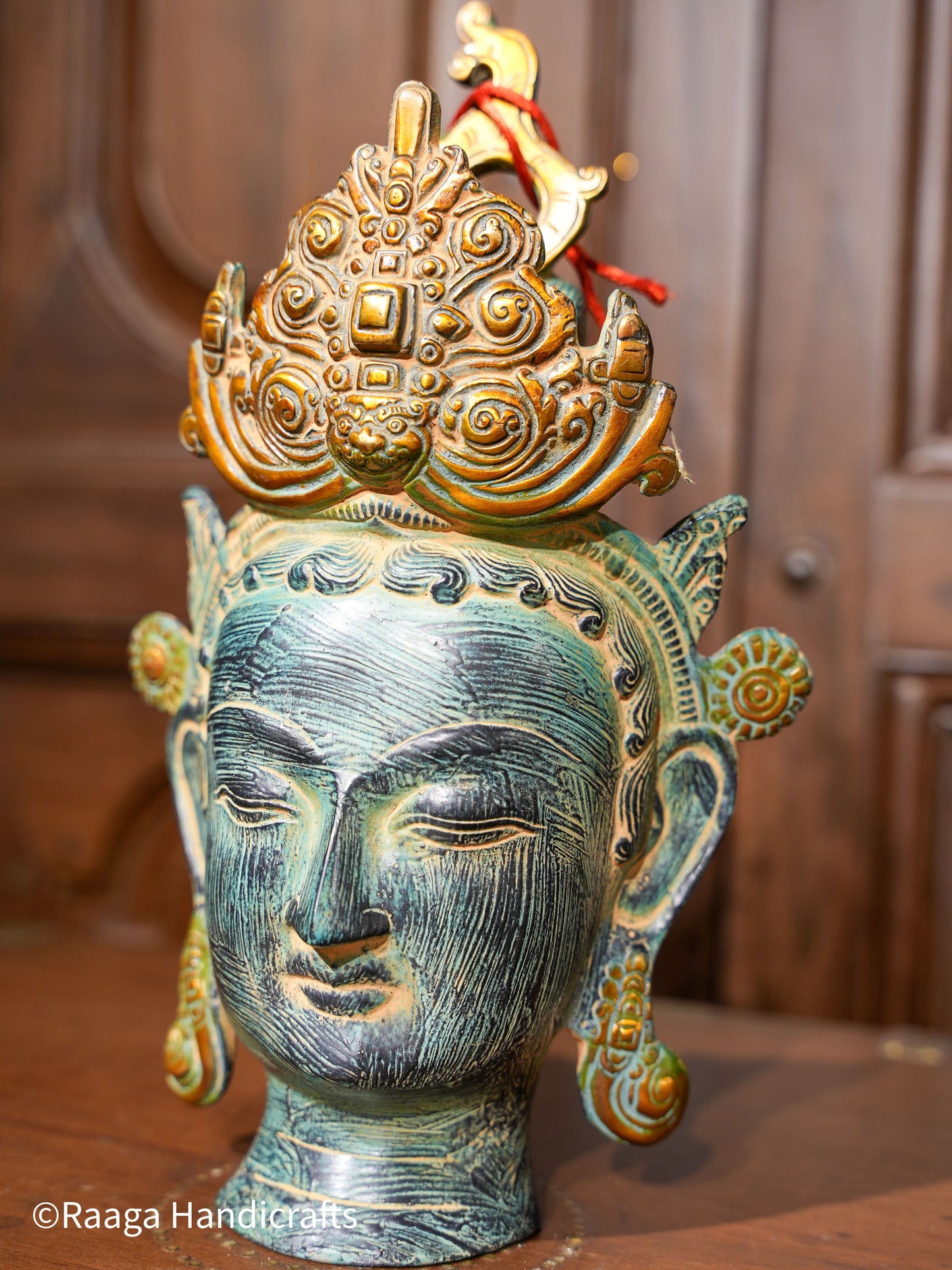 Brass Tara Head Antique Finish