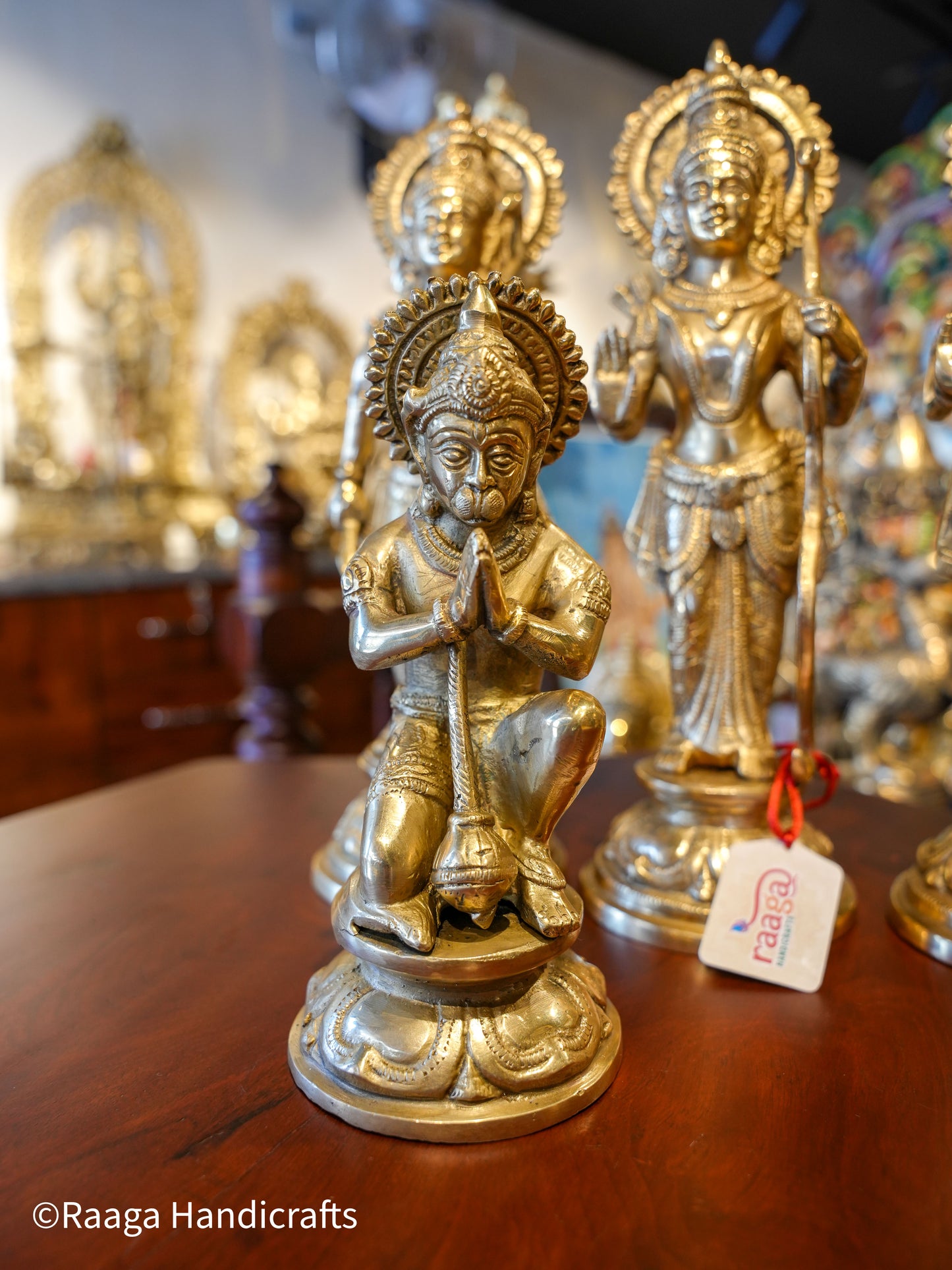 Brass Ram Darbar Set 12"