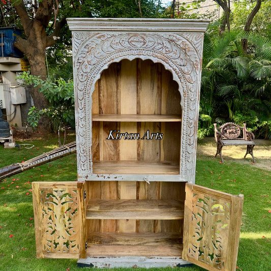 Rustic Display Cabinet | Distress Finish