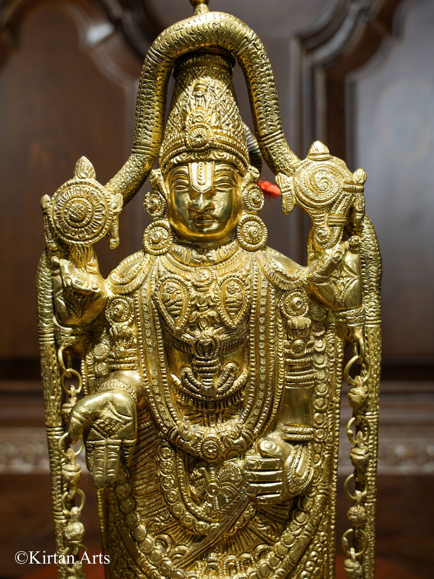 Lord Venkateswara in Brass