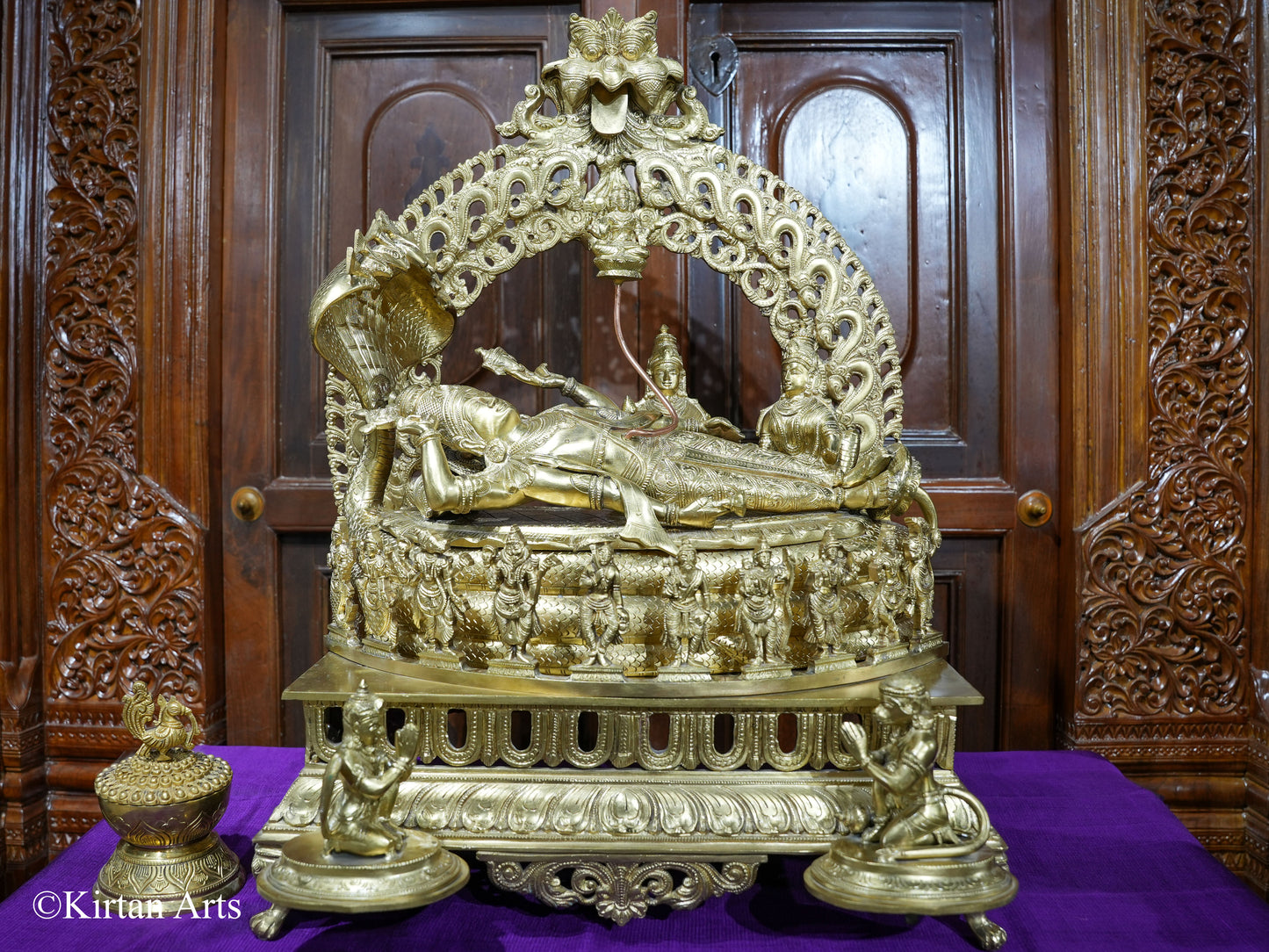 Lord Vishnu Bronze Statue
