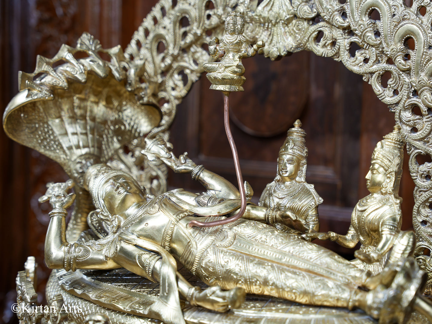 Lord Vishnu Bronze Statue
