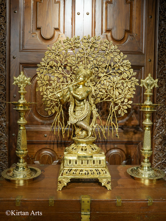 Lord Krishna with Kalpavriskha tree 33"