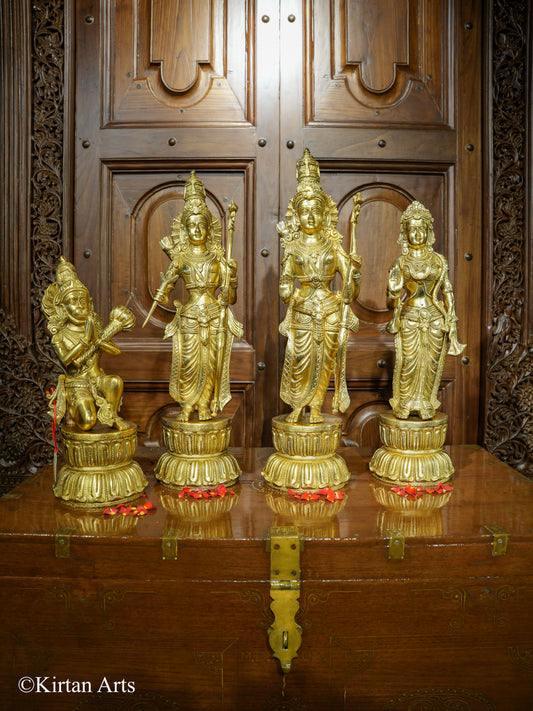 Brass Ram Darbar Set 23" Super Fine