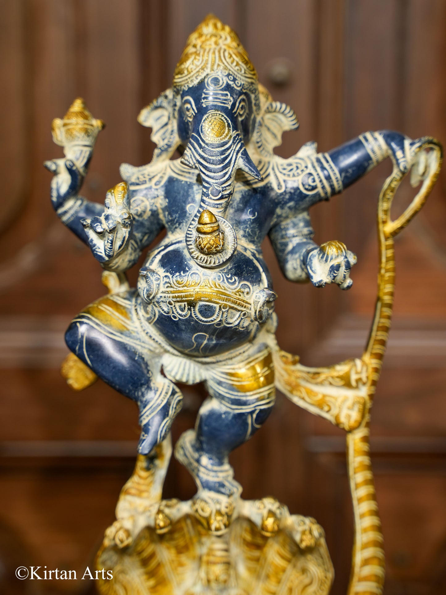Lord Ganesha on Naga 19"